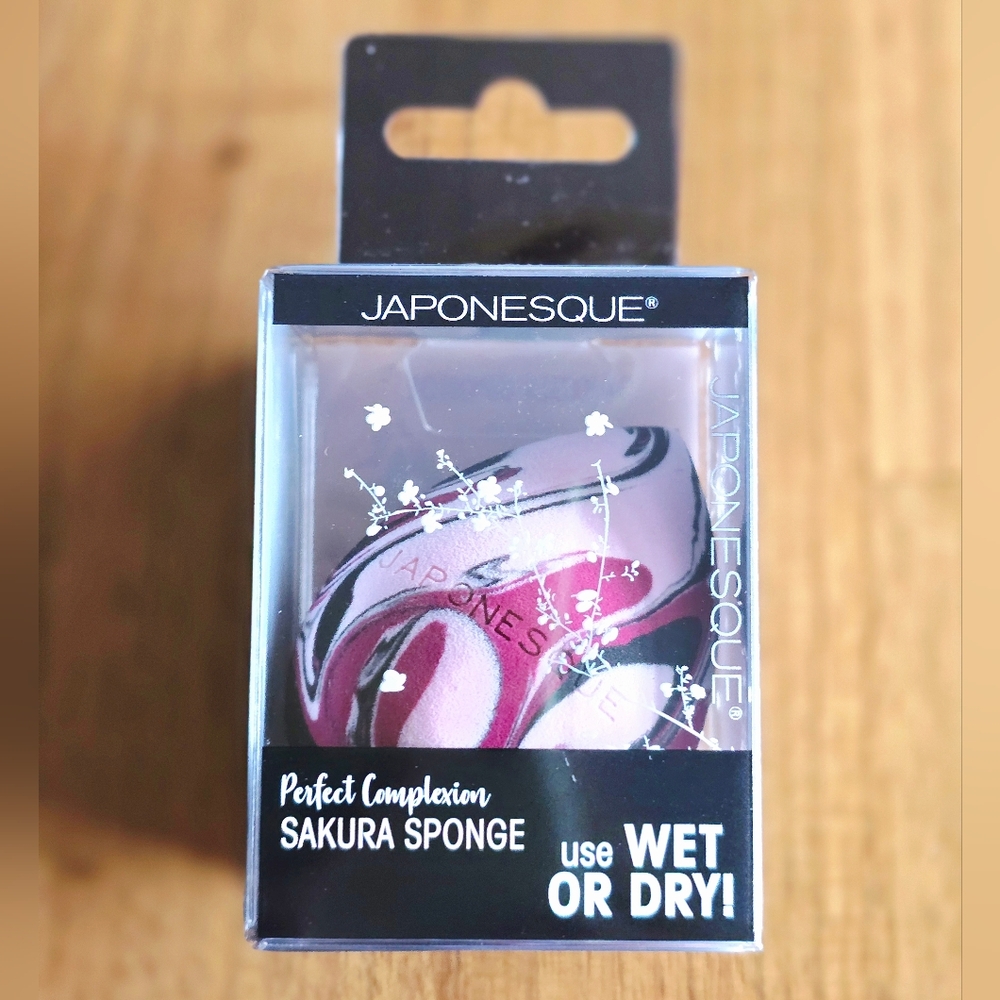 NEW! Japonesque Perfect Complexion Sakura Sponge